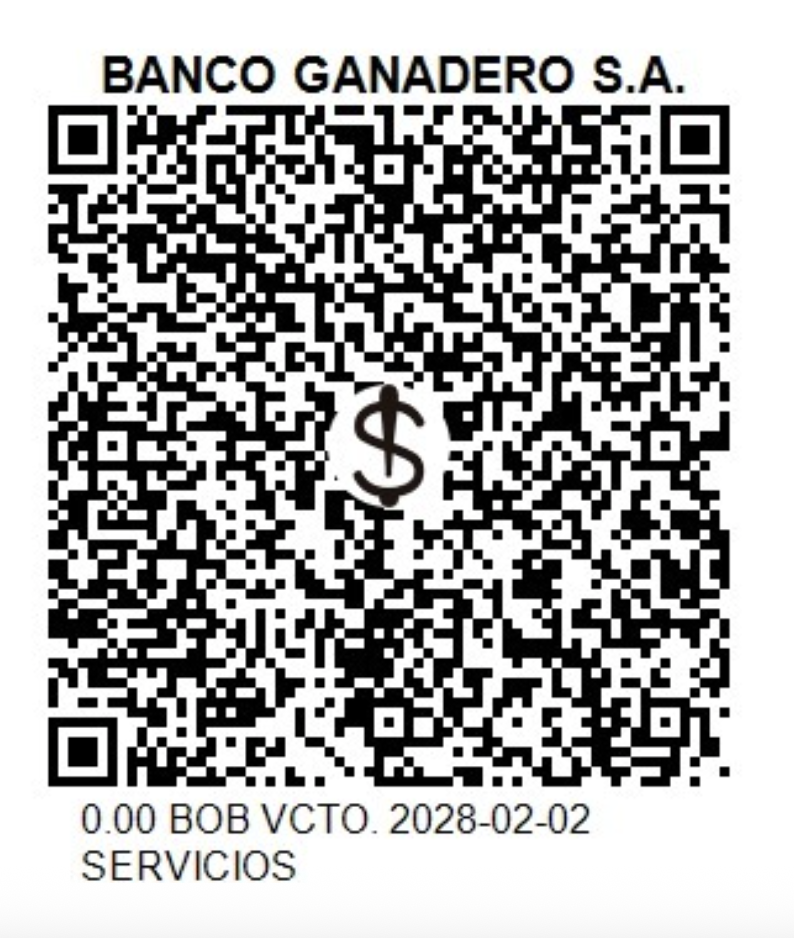 QR de pago Fexpocruz